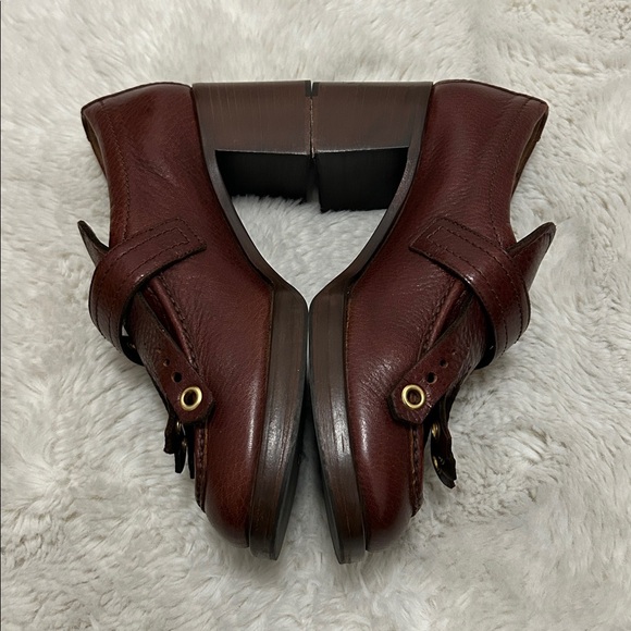 The Original Car Shoe Calzature Donna Cordovan Leather Heeled Loafer - Picture 6 of 12